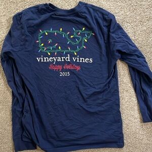 Vineyards Vines Christmas boys L(16) longsleeve tshirt